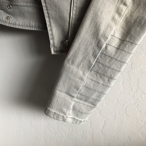 Gray Denim Jacket - Picture 4 of 5